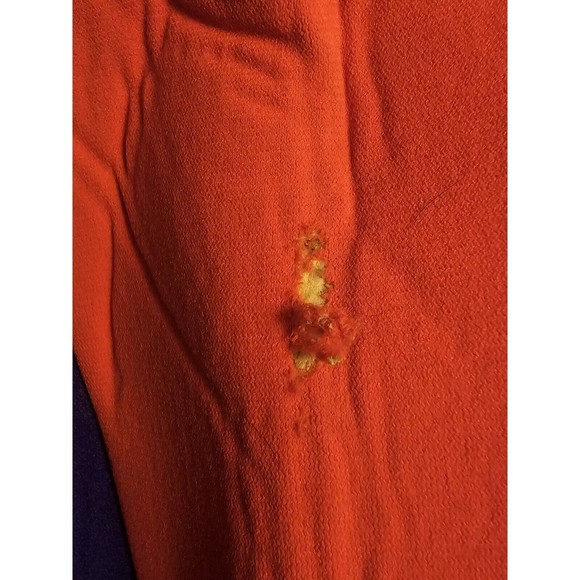 Vtg 90s SKI WARM Men M Purple/Neon Neoprene Shorty Wetsuit Surfer House USA - Picture 9 of 9